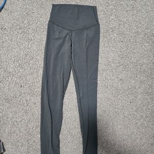 aerie Deep Charcoal Gray High-Rise Leggings